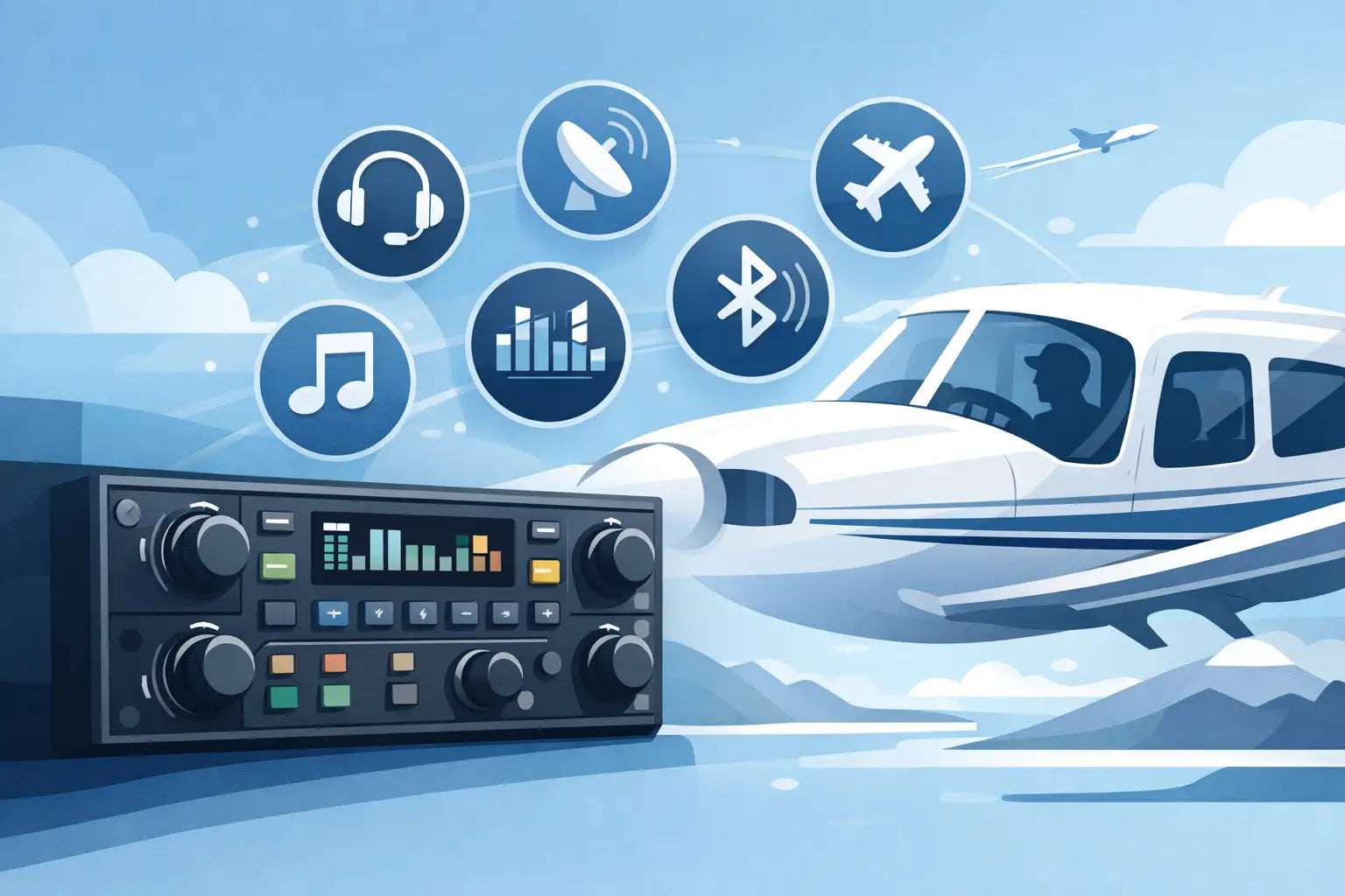 8 Aircraft Audio Panel Upgrade Benefits – Gulf Coast Avionics