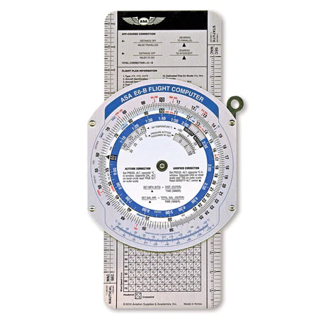 ASA Micro E6-B Metal Flight Computer (Aluminum) – ASA-E6B-1