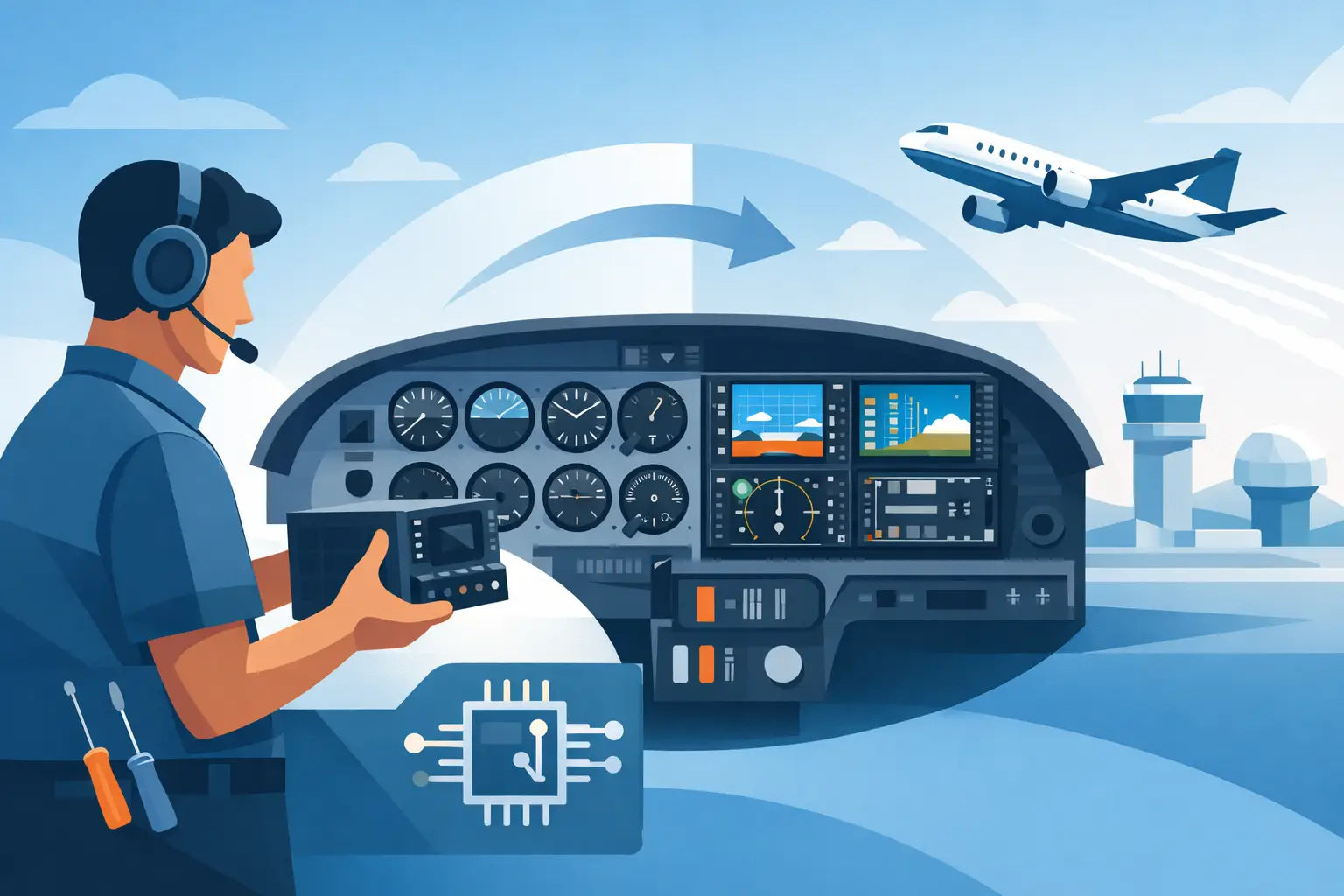 How to Upgrade Legacy Avionics Right – Gulf Coast Avionics
