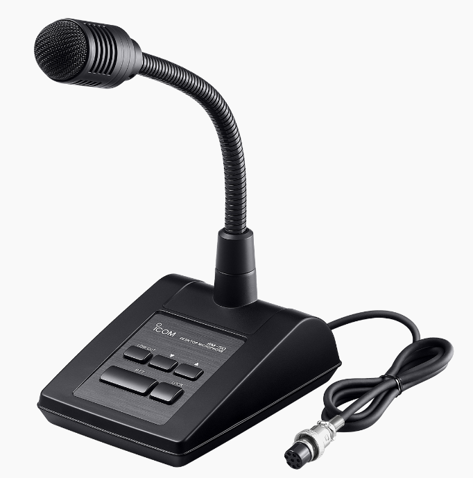 ICOM Desktop unidirectional microphone – Gulf Coast Avionics