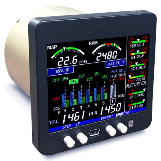 EDM-350 Engine Monitor Experimental Aircraft – Gulf Coast Avionics