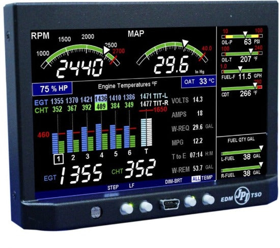 JP INSTRUMENTS | EDM-900 Engine Monitor | Gulf Coast Avionics