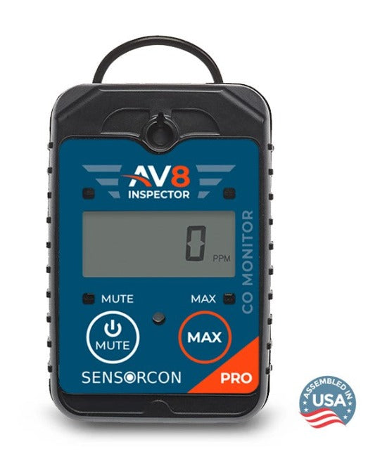 Sensorcon AV8 Inspector Pro Portable Carbon Monoxide Monitor – Gulf ...